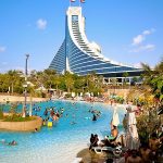 The flow of the wadi