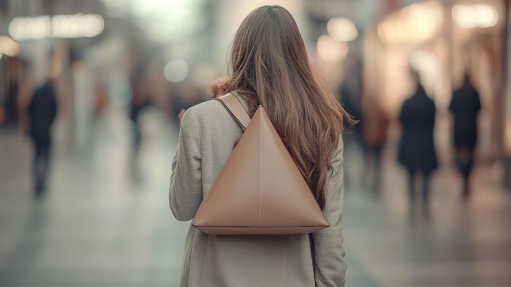 Luxury designer handbags arranged by brand hierarchy from ultra-luxury to accessible brands