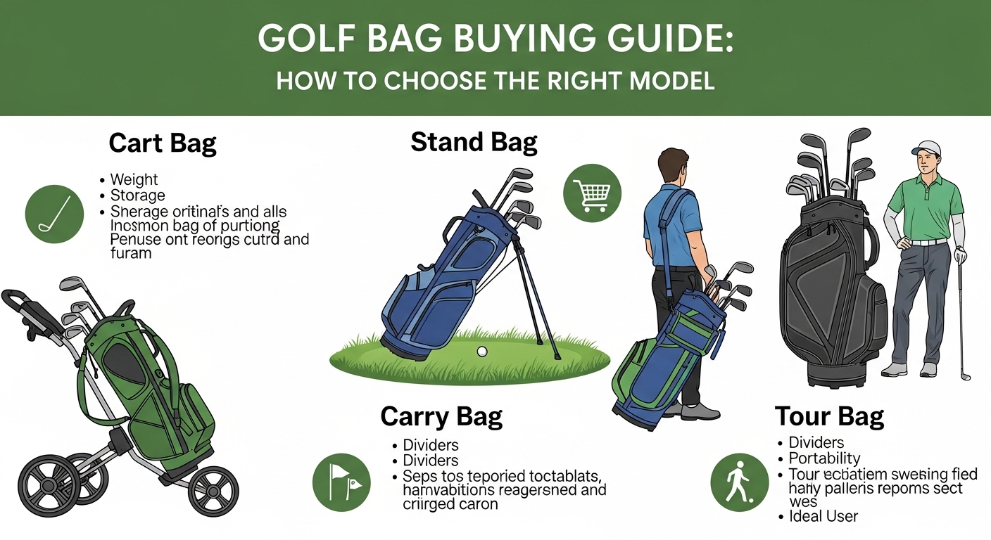 clean and maintain my golf bag