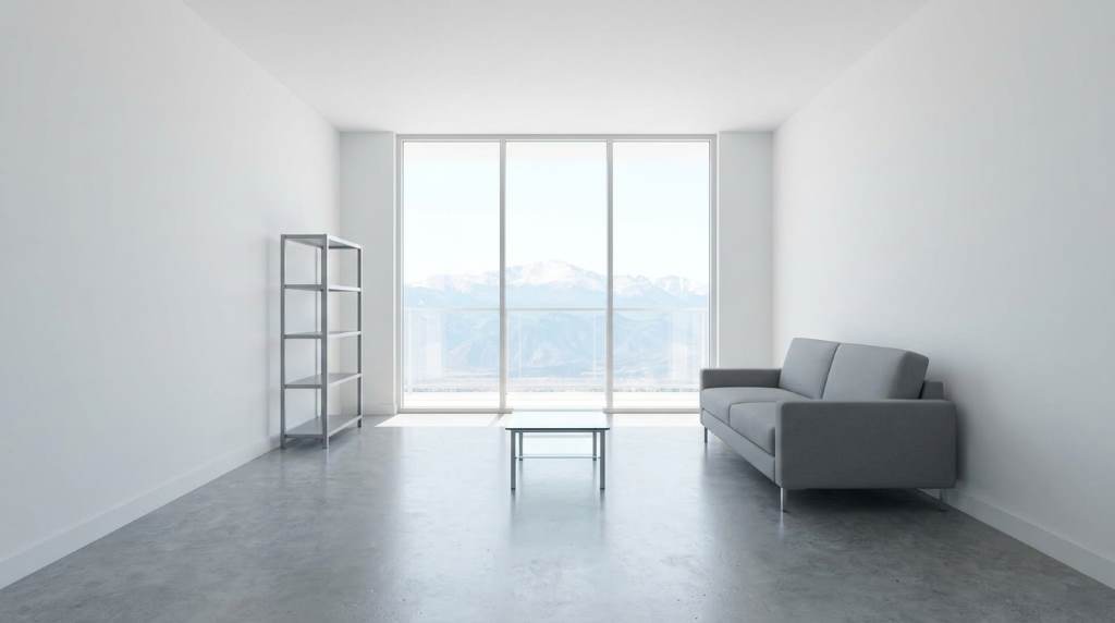 Interior design ideas for filling empty small rooms in Denver